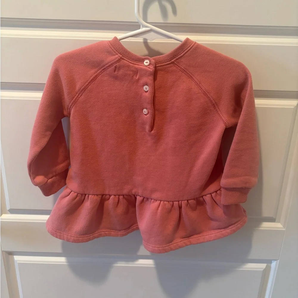 Ralph Lauren Drop Waist Sweatshirt Dress